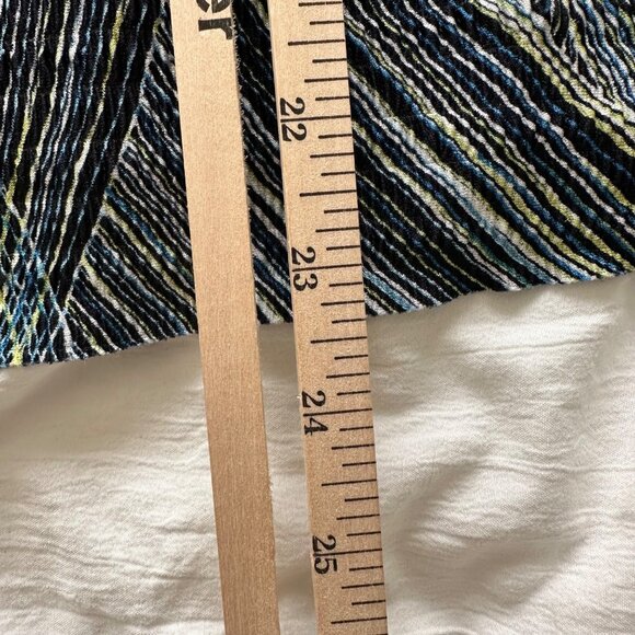 Dressbarn Woman Sleeveless Rippled Pattern Top 2X Career Academia Capsule - Picture 8 of 8